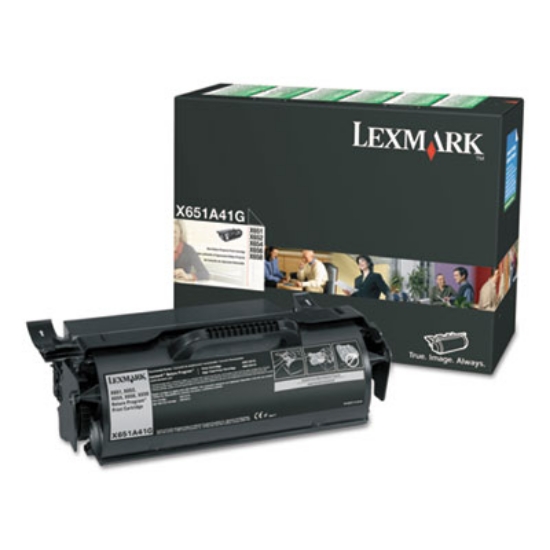 Picture of X651H11A Toner, 7,000 Page-Yield, Black