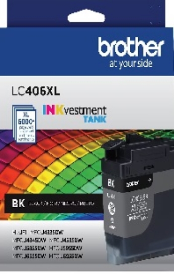 Picture of Brother LC406XLBK - High Yield - black - original - ink cartridge