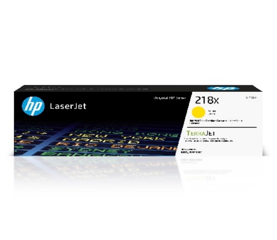 Picture of HP 218X (W2182X) High Yield Yellow Original LaserJet Toner