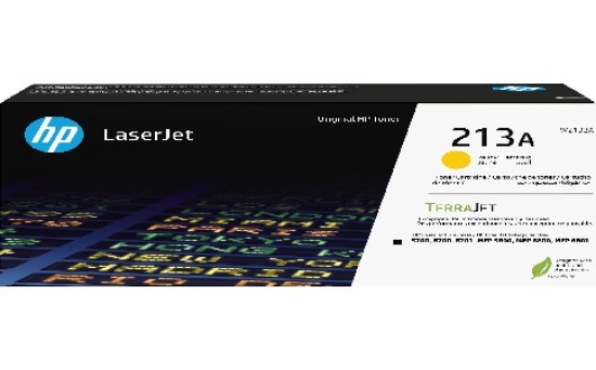 Picture of HP 213A (W2132A) YELLOW ORIGINAL LASERJET TONER