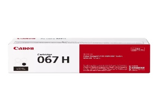 Picture of Canon 067 H Black High Yield Toner Cartridge (5106C001)