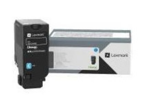 Picture of Lexmark CX735 Cyan Extra High Yield Return Program Toner Cartridge (16,200 Yield)