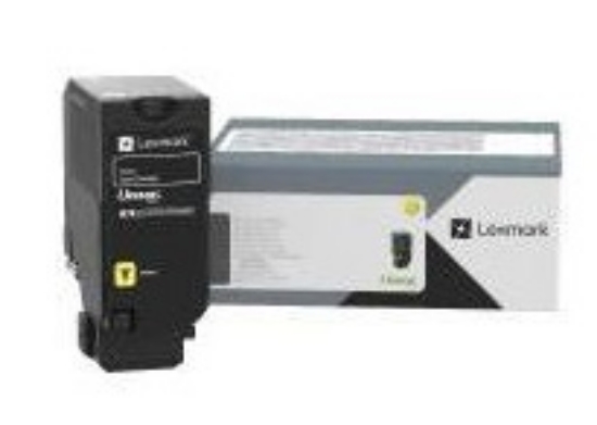 Picture of Lexmark CX735 Yellow Extra High Yield Return Program Toner Cartridge (16,200 Yield)