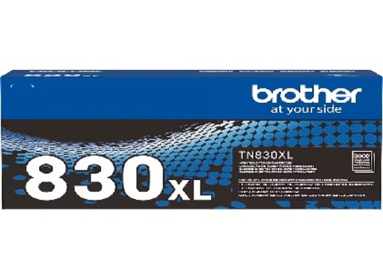 Picture of Brother TN830XL Black High Yield Toner Cartridge, Print Up to 3,000 Pages