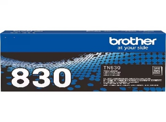 Picture of Brother TN830 Standard Yield Black Toner Cartridge, print up to 1,200 pages