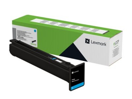 Picture of Lexmark Cyan Return Toner Cartridge (46,900 Yield)
