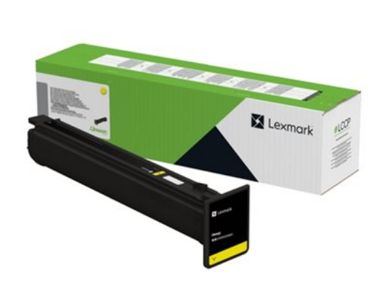 Picture of Lexmark Yellow Return Toner Cartridge (46,900 Yield)