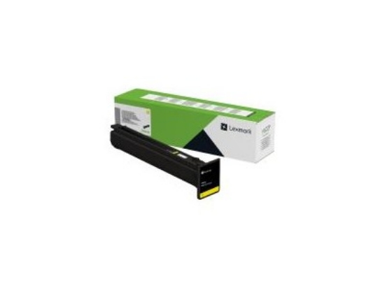 Picture of Lexmark Yellow Return Toner Cartridge (12,000 Yield)