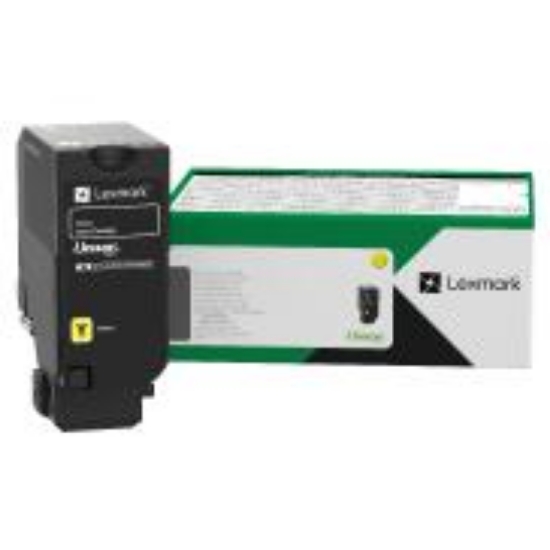 Picture of Genuine Lexmark 71C10Y0 Yellow Standard Return Program Cartridge