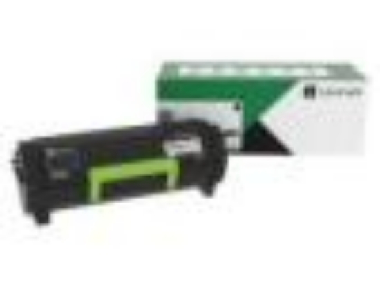 Picture of Genuine Lexmark 66S1000 Black Standard Yield Return Program Toner Cartridge