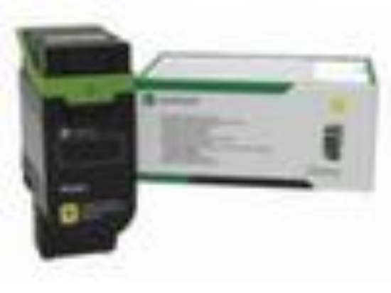 Picture of Genuine Lexmark 75M1HY0 Yellow High Yield Toner Return Program Cartridge