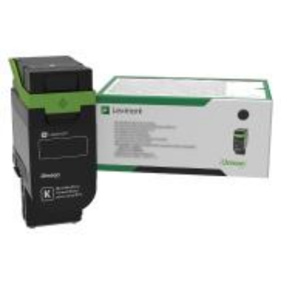 Picture of Genuine Lexmark 75M10K0 Black Standard Yield Return Program Toner Cartridge