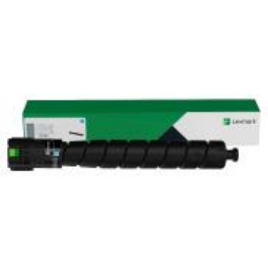 Picture of Genuine Lexmark 73D0HC0 Cyan High Yield Toner Cartridge