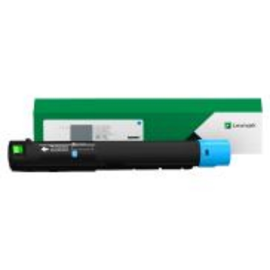 Picture of Genuine Lexmark 85D00C0 Cyan Standard Yield Toner Cartridge