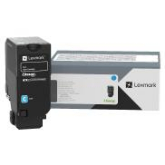 Picture of Genuine Lexmark 71C0X20 Cyan Extra High Yield Toner Cartridge