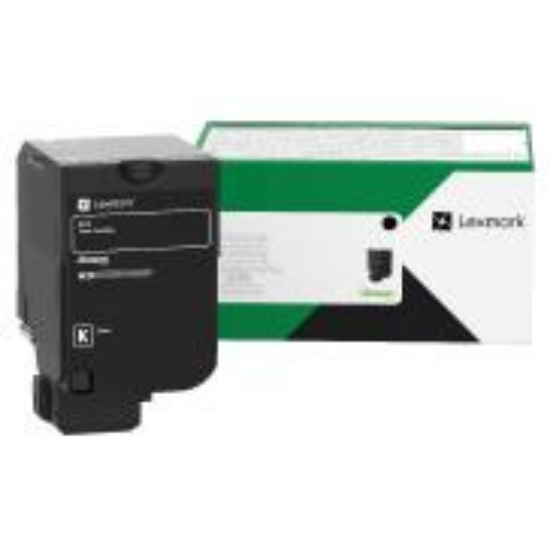 Picture of Genuine Lexmark 71C1HK0 Black High Yield Return Program Toner Cartridge