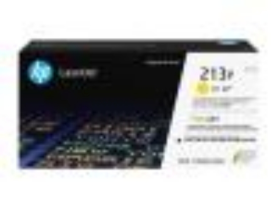 Picture of Genuine HP 213Y, W2132Y Yellow Extra High Yield LaserJet Toner Cartridge