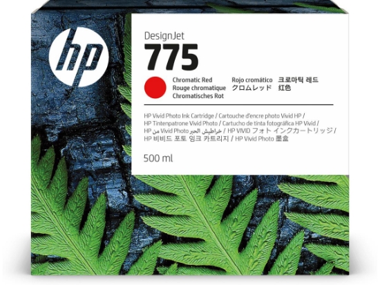 Picture of Genuine HP 1XB20A 500L Red DesignJet Standard Yield Ink Cartridge 