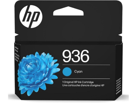 Picture of Genuine HP 4S6U9LN 936 Cyan Standard Yield Ink Cartridge