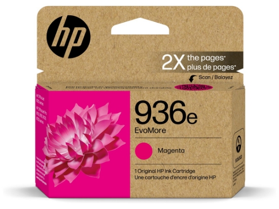 Picture of Genuine HP 4S6V4LN 936e EvoMore Magenta High Yield Ink Cartridge