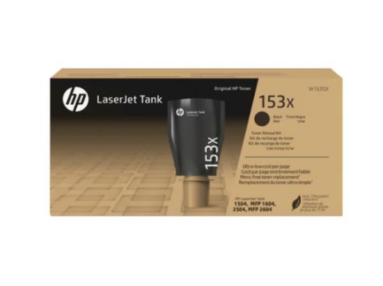Picture of Genuine HP W1530X 153A Black High Yield LaserJet Tank Toner Reload Kit