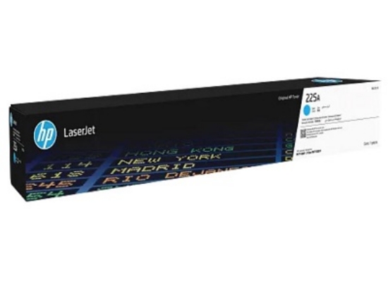 Picture of Genuine HP W2251A 225A Cyan Standard Yield Toner Cartridge