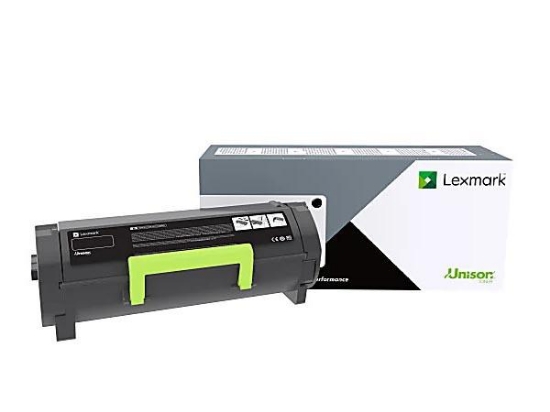 Picture of Genuine Lexmark 56F0HA0 Black High Yield Toner Cartridge