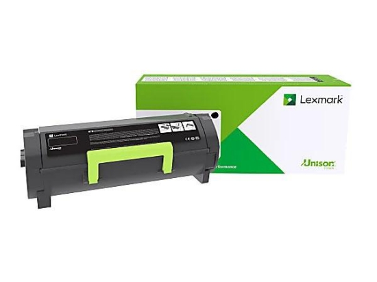 Picture of Genuine Lexmark 56F1H0E Black High Yield Corporate Toner Cartridge
