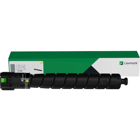 Picture of Genuine Lexmark 85D00Y0 Yellow Standard Yield Toner Cartridge