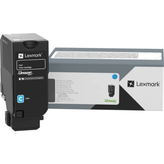 Picture of Genuine Lexmark 71C10C0 Cyan Standard Return Program Cartridge