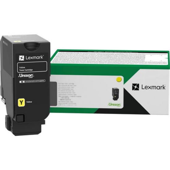 Picture of Genuine Lexmark 71C10Y0 Yellow Standard Return Program Cartridge