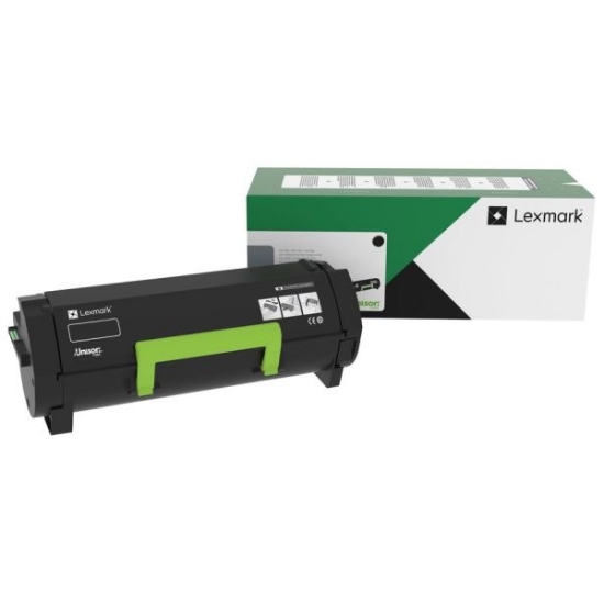 Picture of Genuine Lexmark 666S0XA0 Black Extra High Yield Toner Cartridge