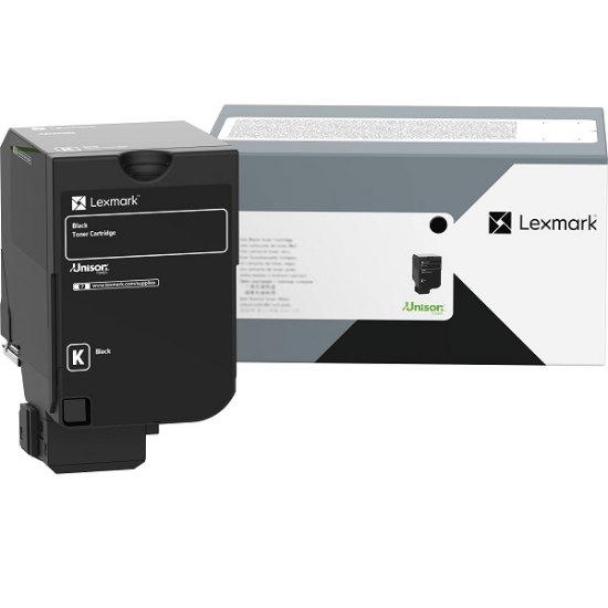 Picture of Genuine Lexmark 71C0H10 Black High Yield Toner Cartridge
