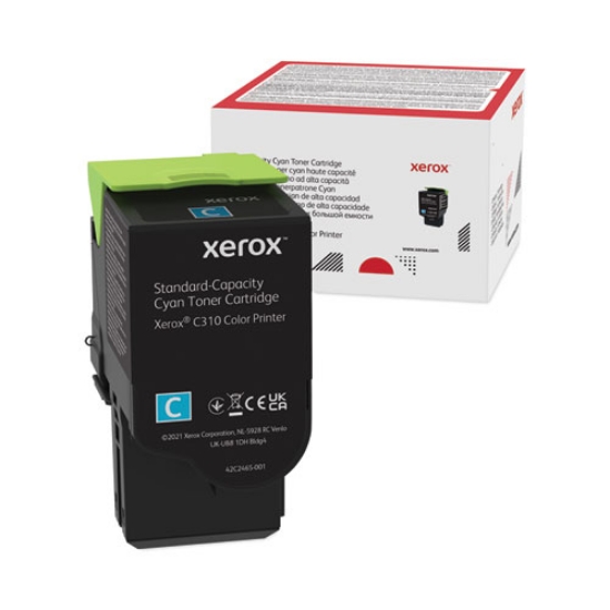 Picture of Genuine Xerox 006R04357 Cyan Standard Yield Toner Cartridge