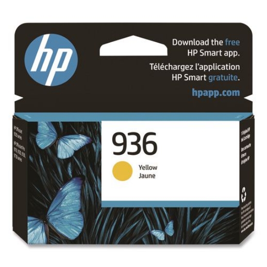 Picture of Genuine HP 4S6V1LN 936 Yellow Standard Yield Ink Cartridge